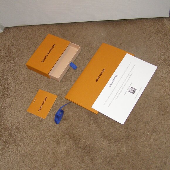 NEW Louis Vuitton Empty Charm/Wallet box Complete set - Picture 4 of 9